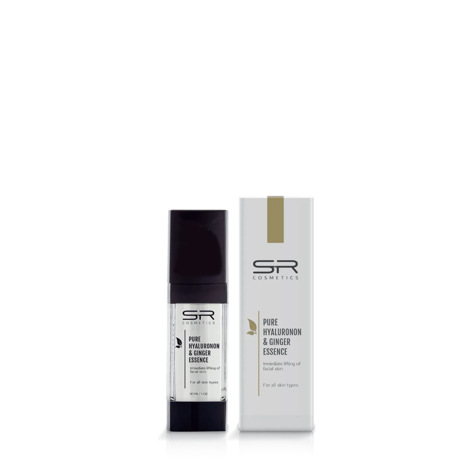 S.R. COSMETICS חומצה היאלרונית טהורה ותמצית ג&