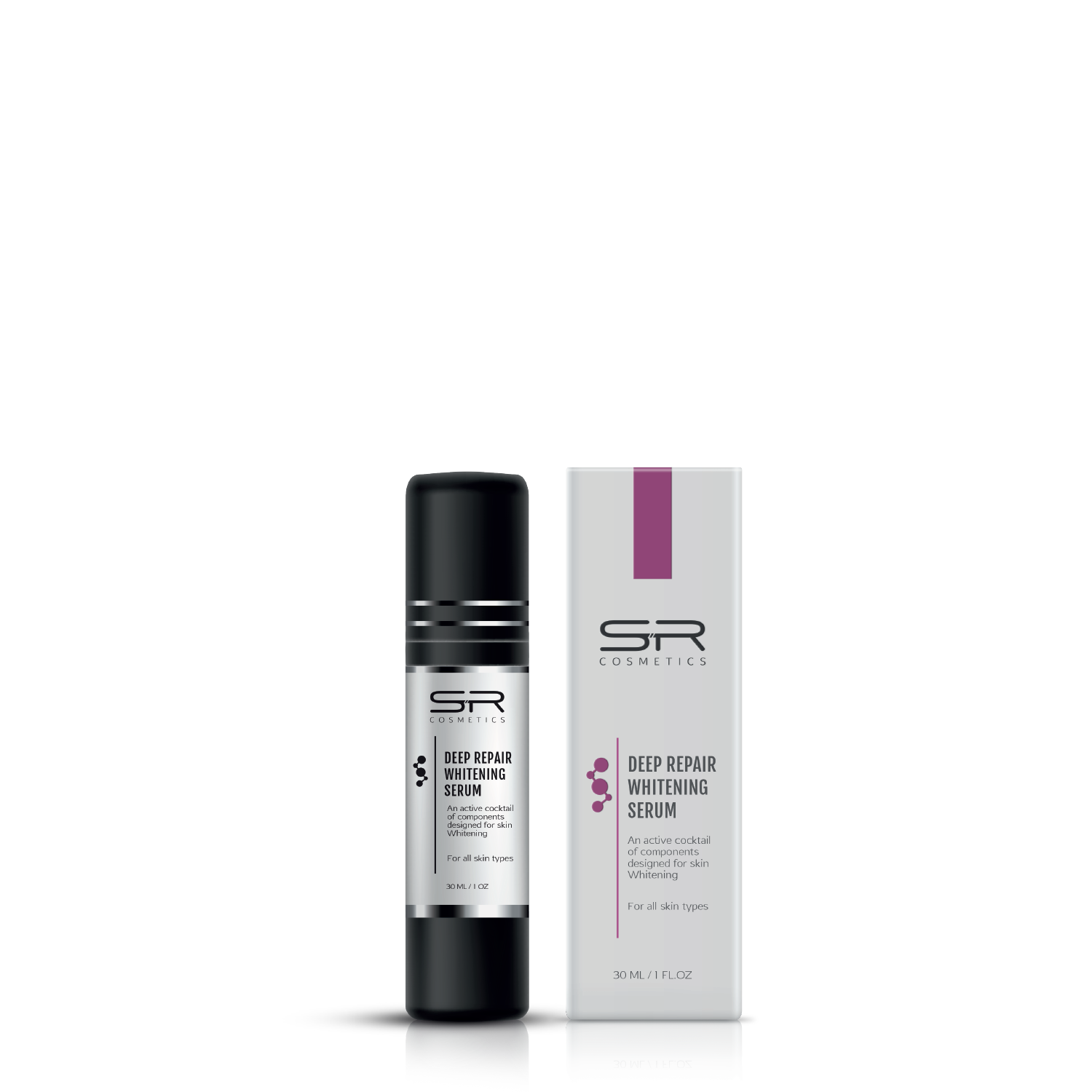 S.R cosmetics סרום הבהרה מתקן פגמי עור