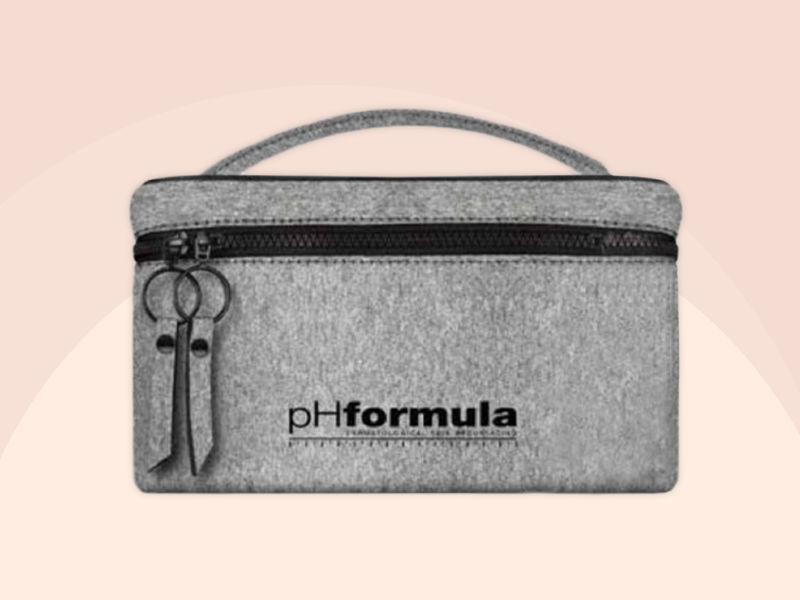 תיק טיפוח ואיפור pHformula