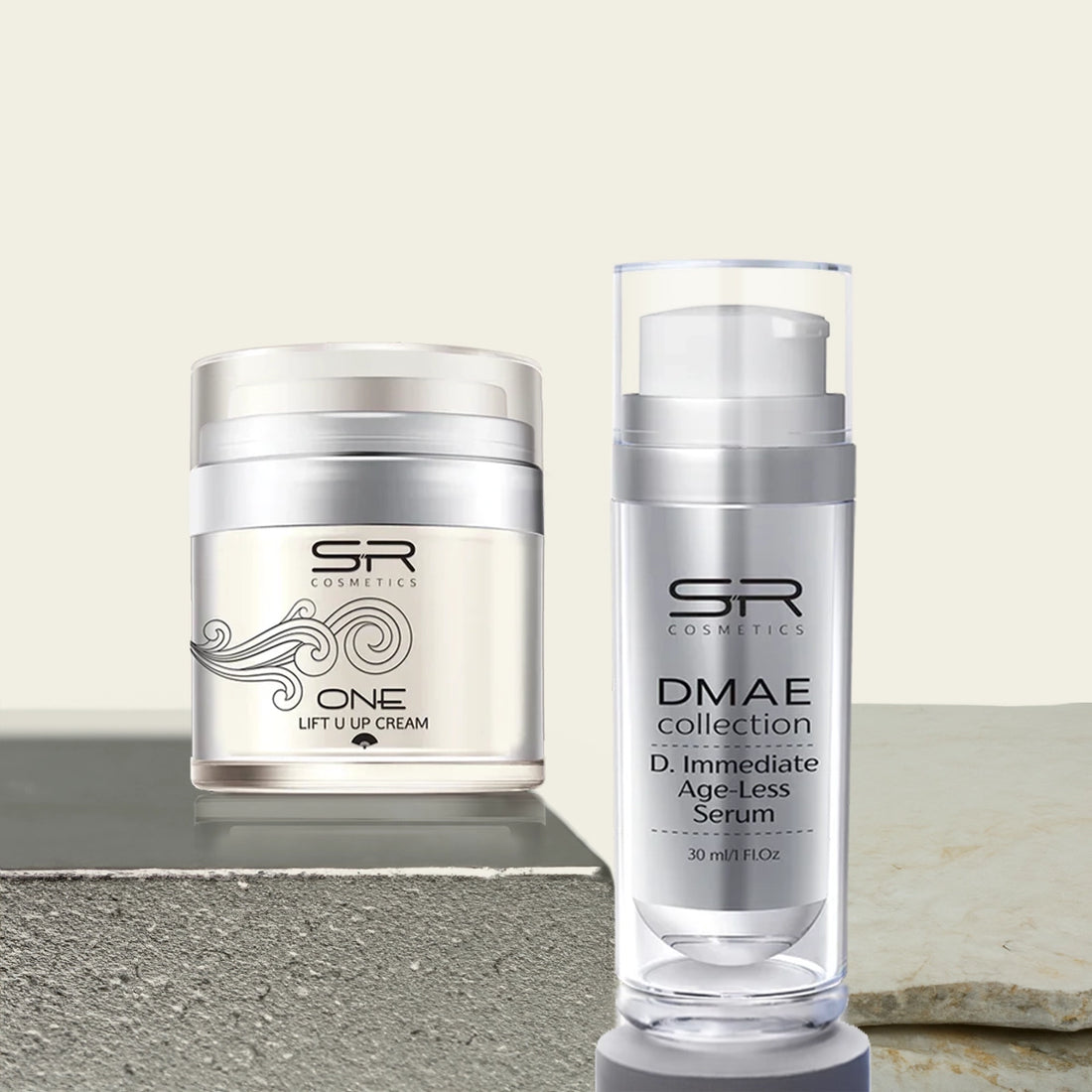 S.R. cosmetics סדרה טיפול אנטי אייגי&
