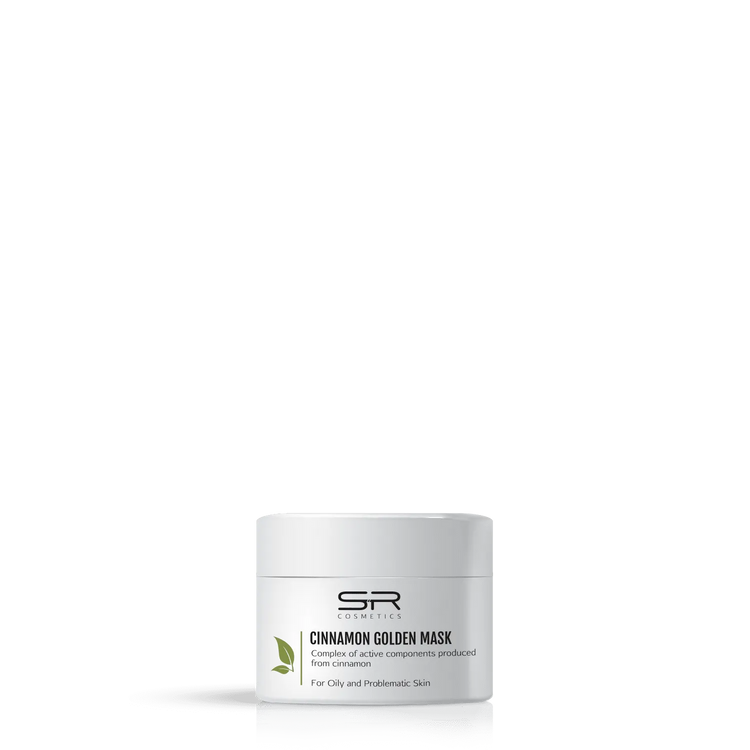 S.R. COSMETICS מסכה זהב וקינמון