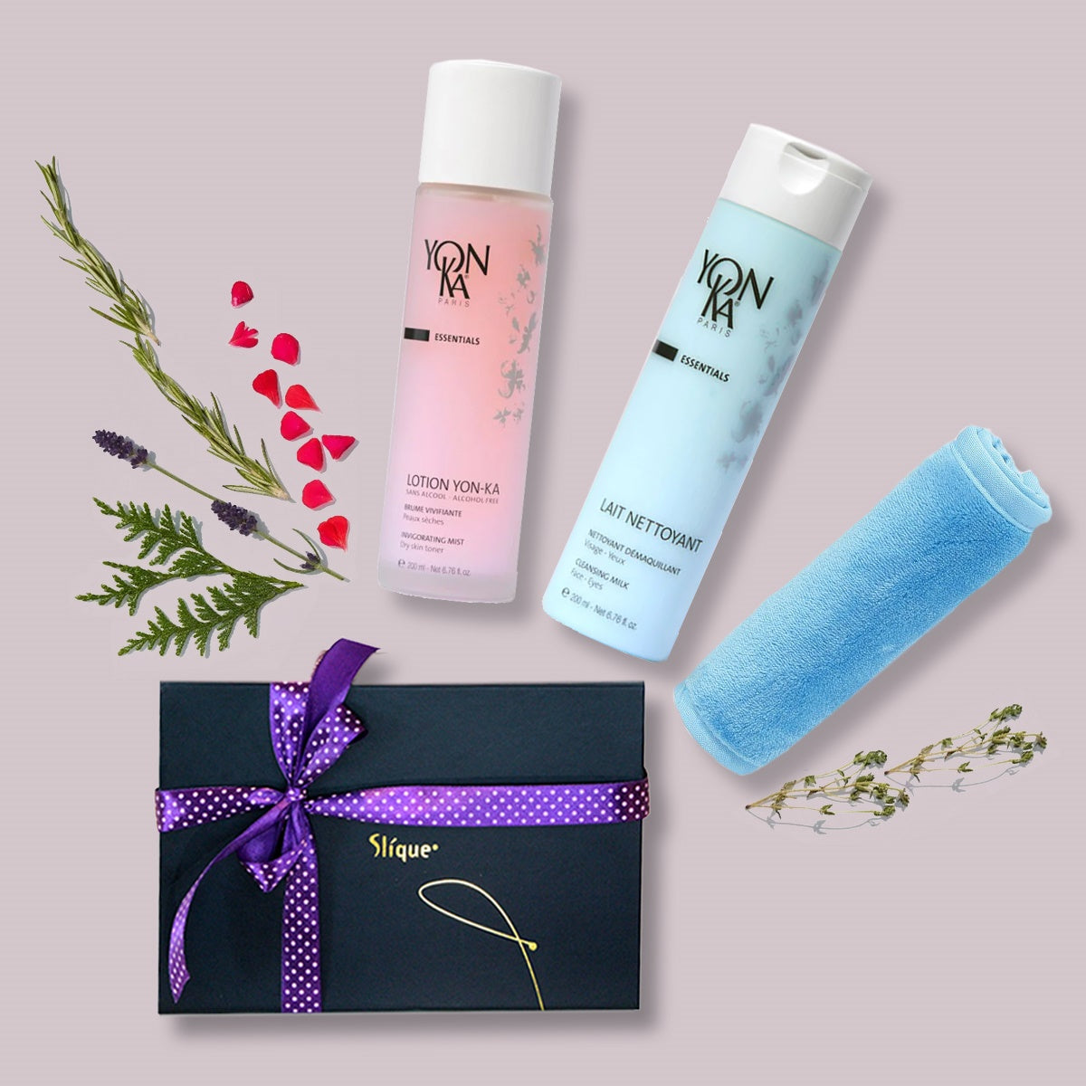 Yon-Ka מארז ניקוי פנים יוקרתי לעור יבש