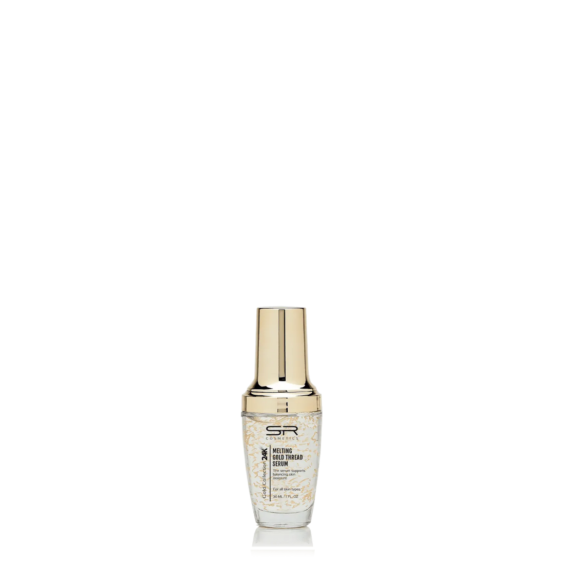 S.R. COSMETICS סרום אנטי אייג’ינג & חוטי זהב נמסים 24K
