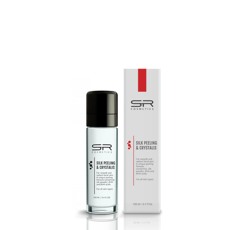 S.R. COSMETICS פילינג משי & קריסטלים