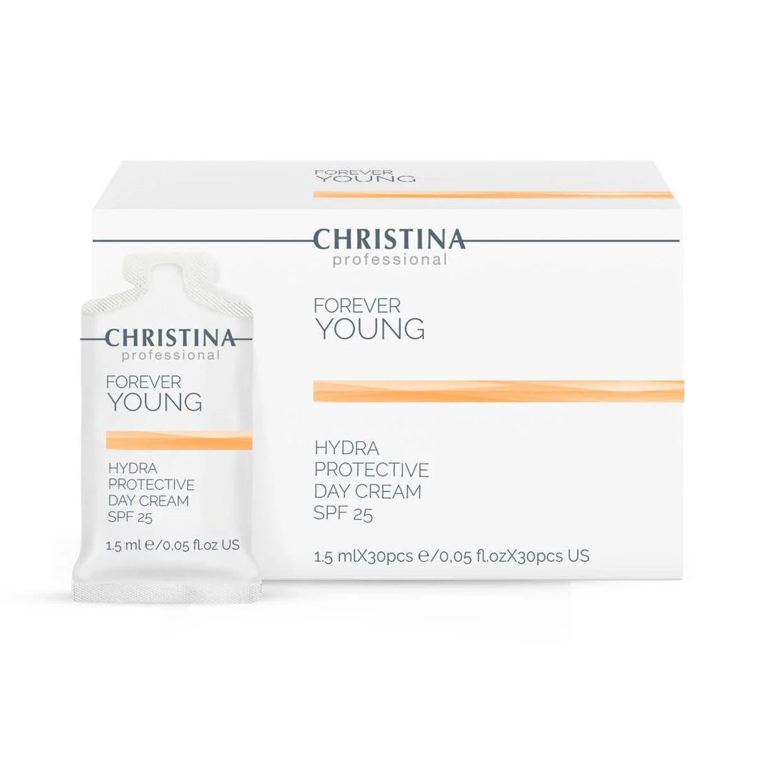 CHRISTINA קרם לחות עם הגנה ליום במרקם קליל  SPF 25